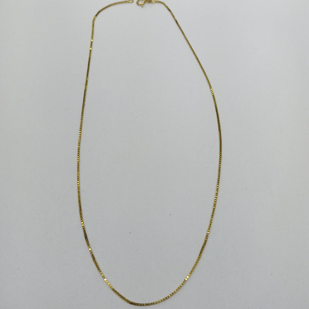 CADENA ORO 14 K 2.5 GRMS (SEMINUEVO)