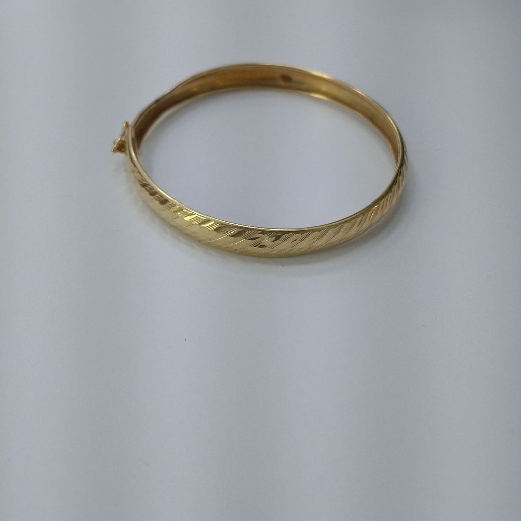 PULSERA RIGIDA ORO 14 K 5.5 GRMS (SEMINUEVO)