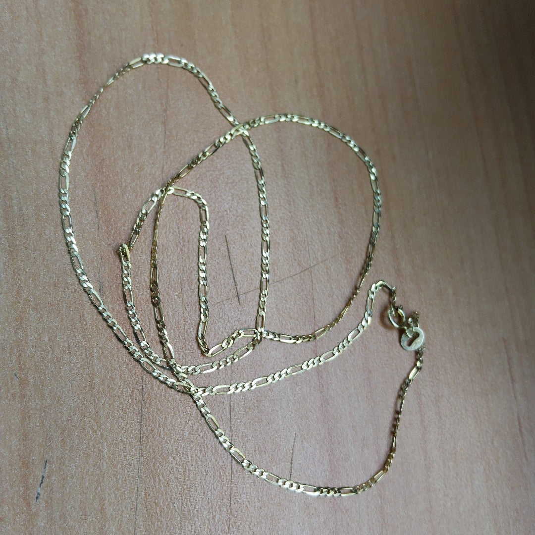 CADENAS CARTIER 3 1 AMARILLA ORO 14K 2.2 (NUEVO)