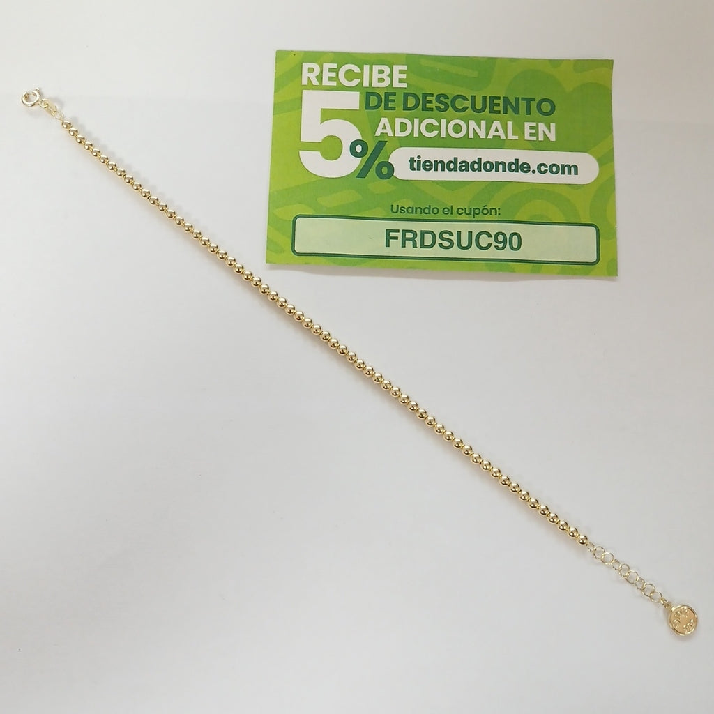 PULSERAS DAMA ORO 14K 1.9 (NUEVO)