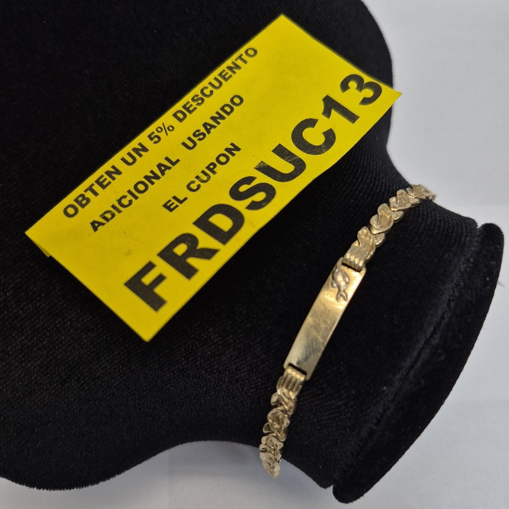 ESCLAVA ORO 14 K 3.9 GRMS (SEMINUEVO)