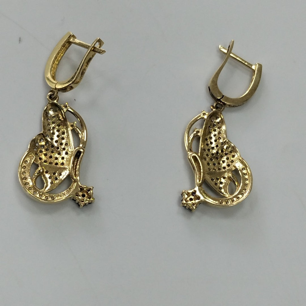 ARETES PAR ORO 14 K 7,20 GRMS (SEMINUEVO)