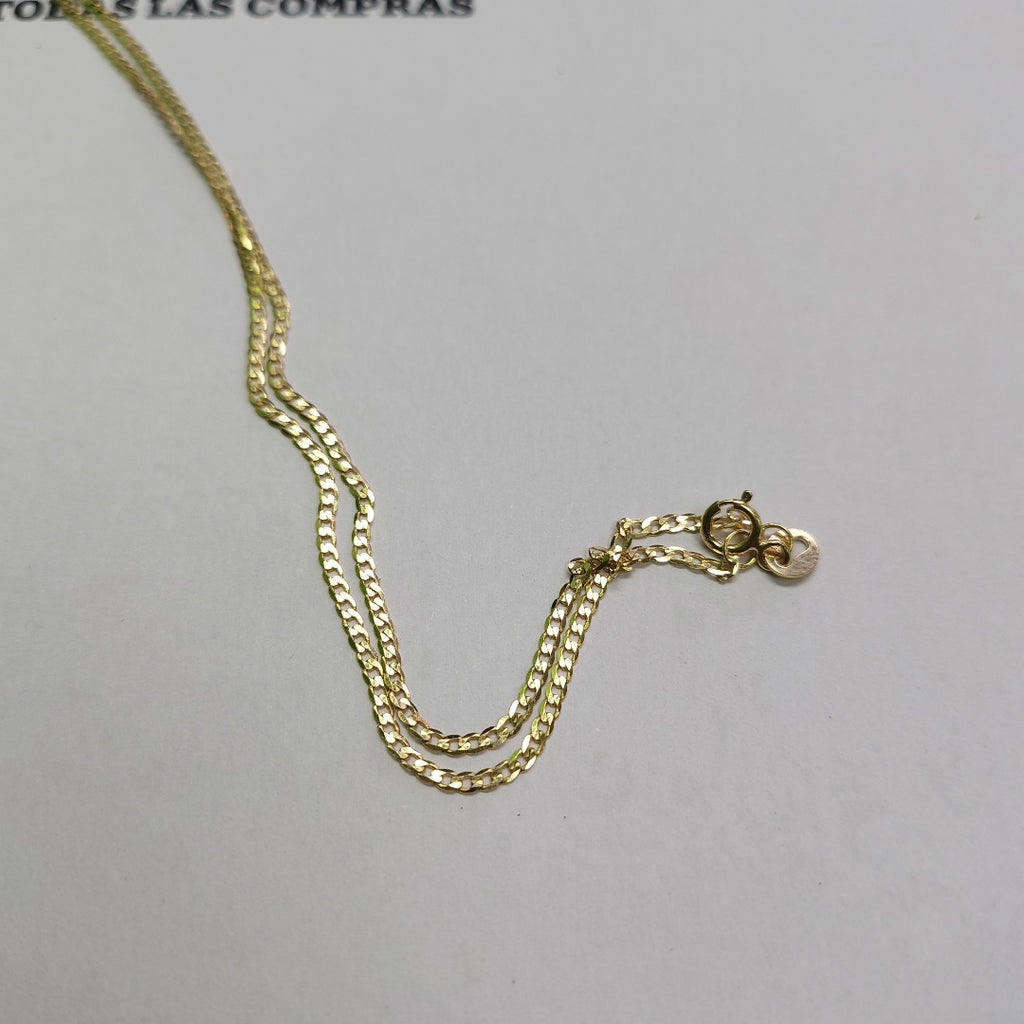 CADENAS BARBADA AMARILLA ORO 14K 2 (NUEVO)