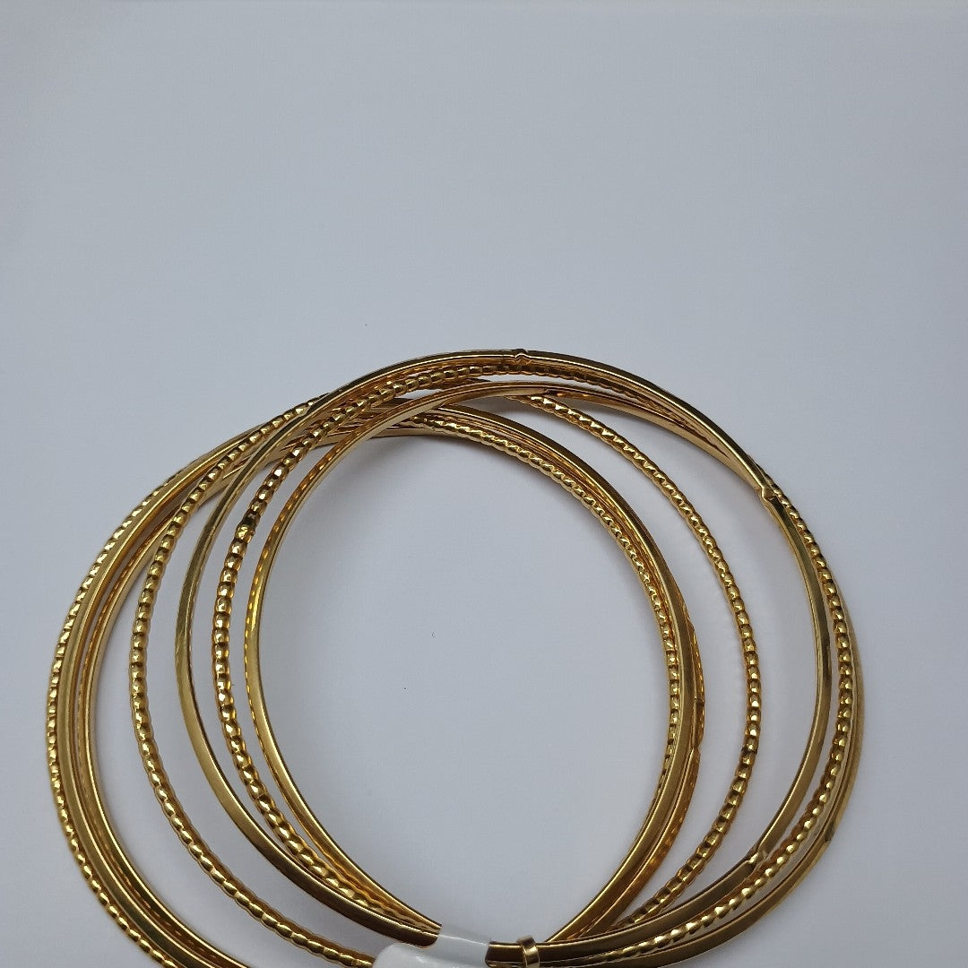 SEMANARIO DE PULSERAS ORO 14 K 11.3 GRMS (SEMINUEVO)
