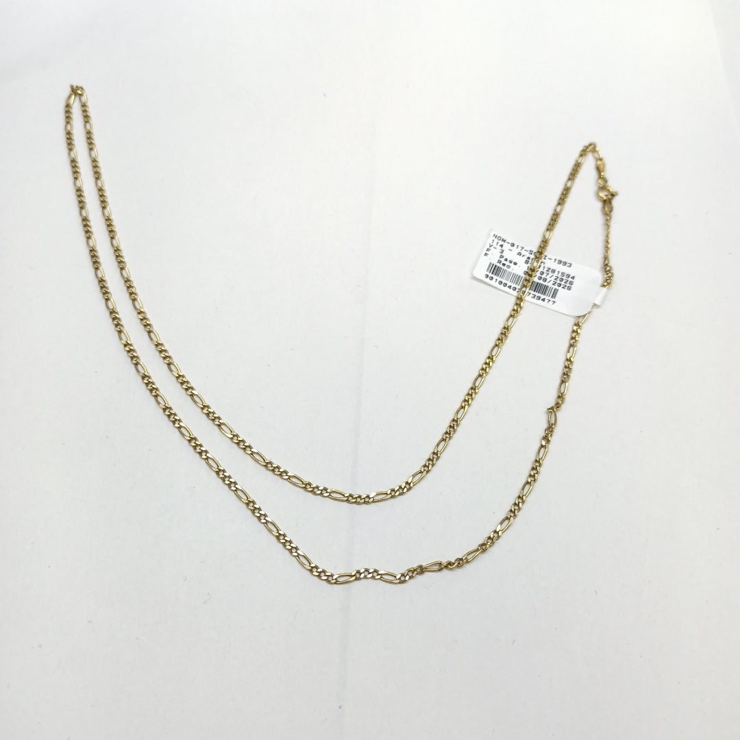 CADENA ORO 14 K 2.8 GRMS (SEMINUEVO)