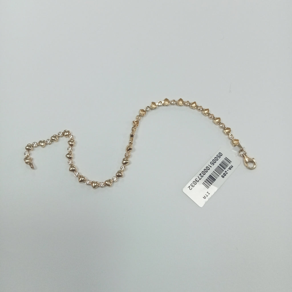 PULSERAS DAMA ORO 14K 3.5 (NUEVO)