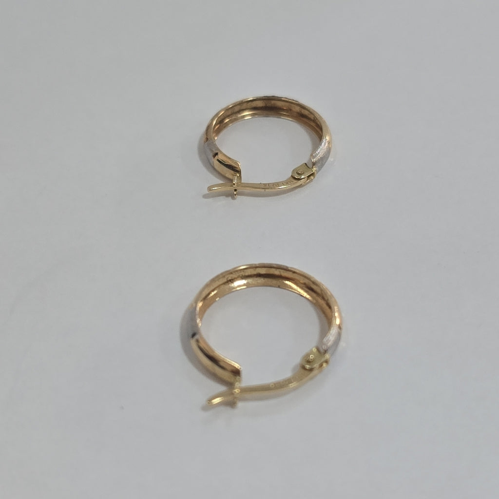 ARRACADAS PAR ORO 14 K 1,40 GRMS (SEMINUEVO)