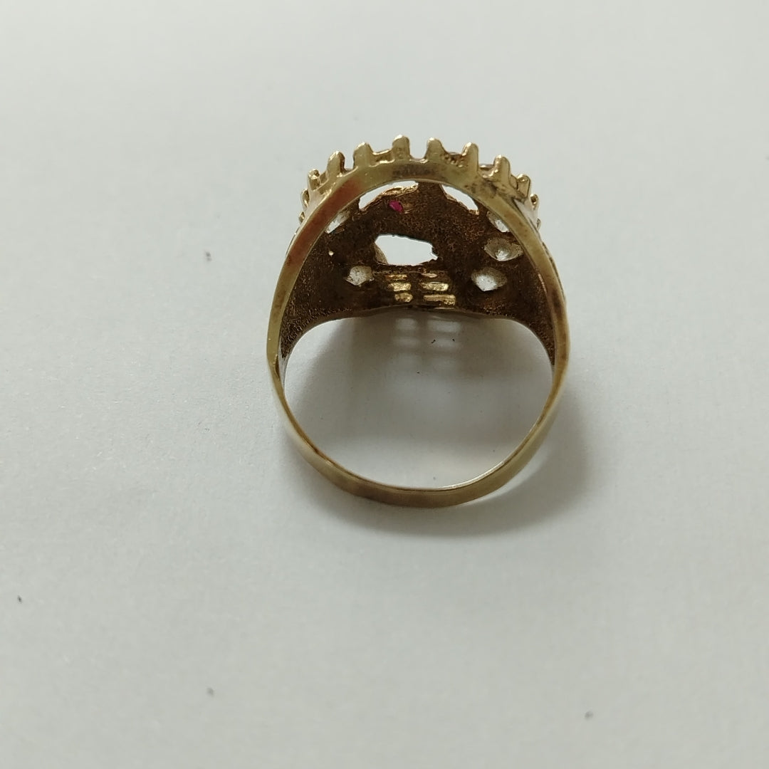 ANILLO ORO 10 K 6,90 GRMS (SEMINUEVO)