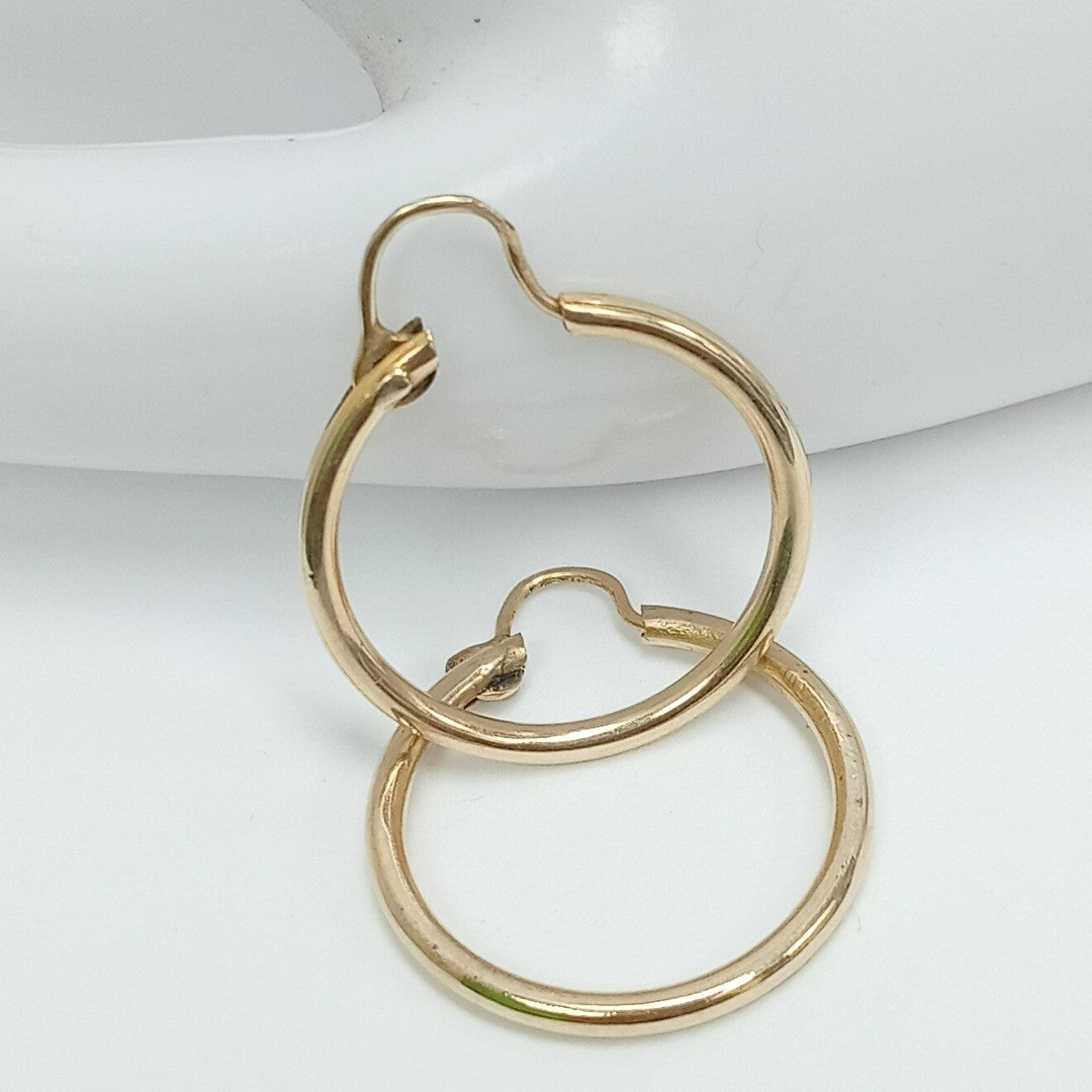 ARRACADAS PAR ORO 10 K 3,50 GRMS (SEMINUEVO)
