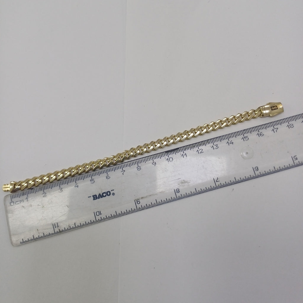 PULSERA MONACO ORO 10K 6.2 (NUEVO)
