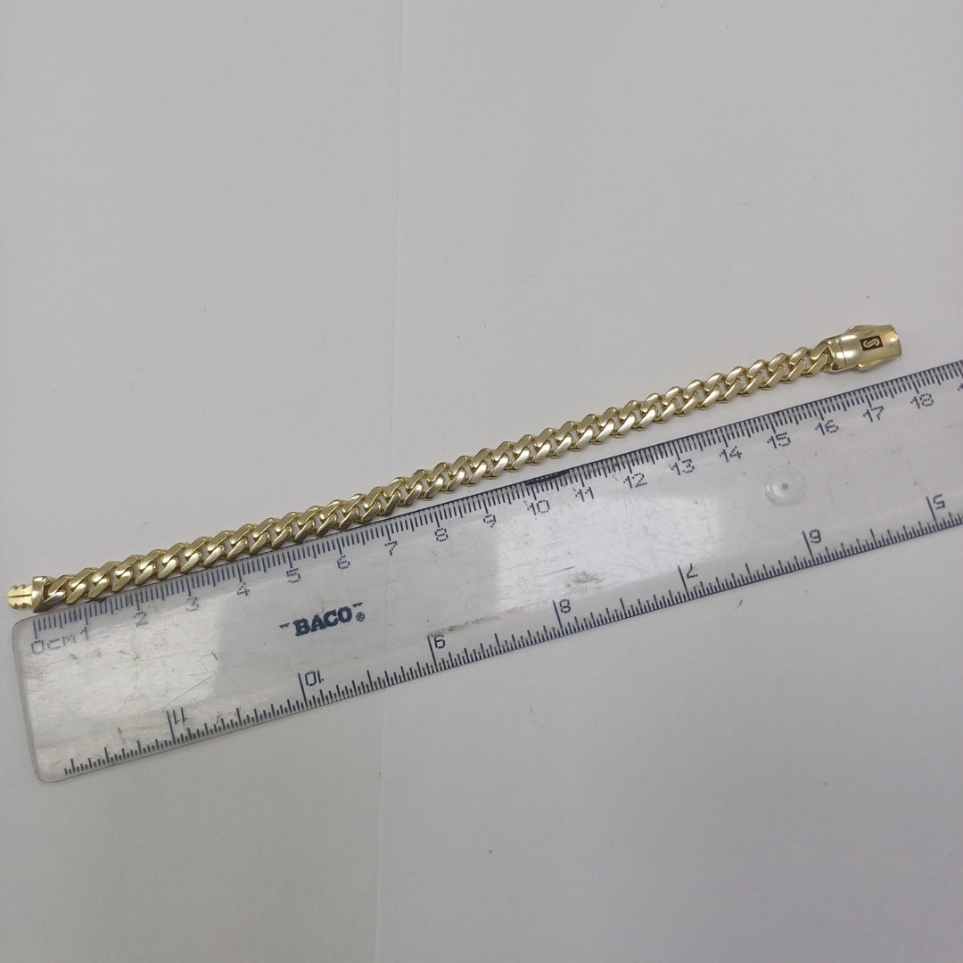 PULSERA MONACO ORO 10K 6.2 (NUEVO)