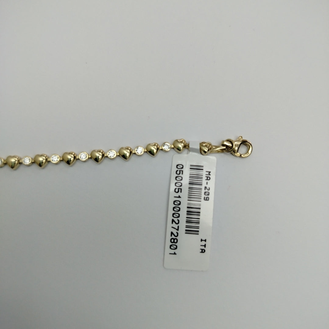 PULSERAS DAMA ORO 14K 3.5 (NUEVO)