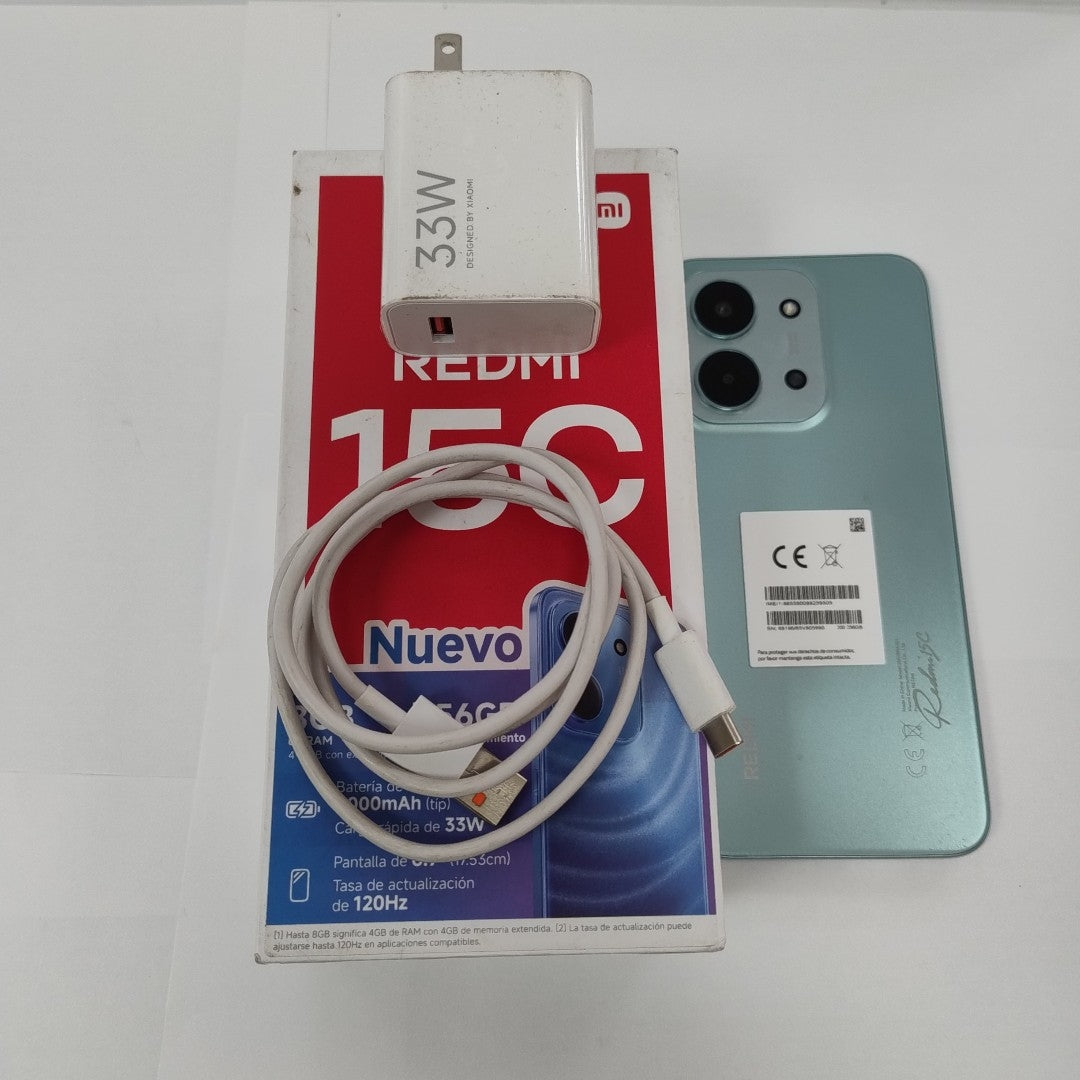 CELULAR XIAOMI REDMI 15C 25078RA3EL (2025) 256 GB 4 GB RAM (SEMINUEVO)