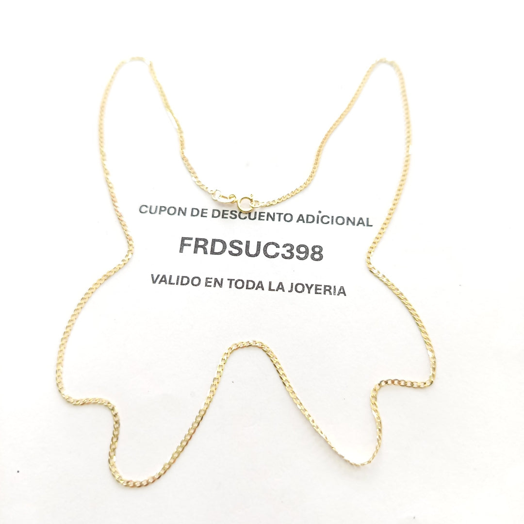 CADENAS BARBADA AMARILLA ORO 14K 2 (NUEVO)