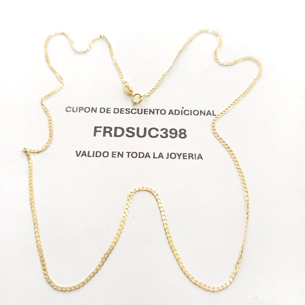 CADENAS BARBADA AMARILLA ORO 14K 2 (NUEVO)