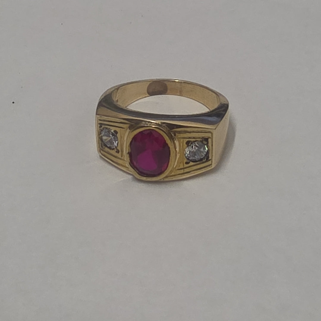 ANILLO ORO 14 K 12 GRMS (SEMINUEVO)