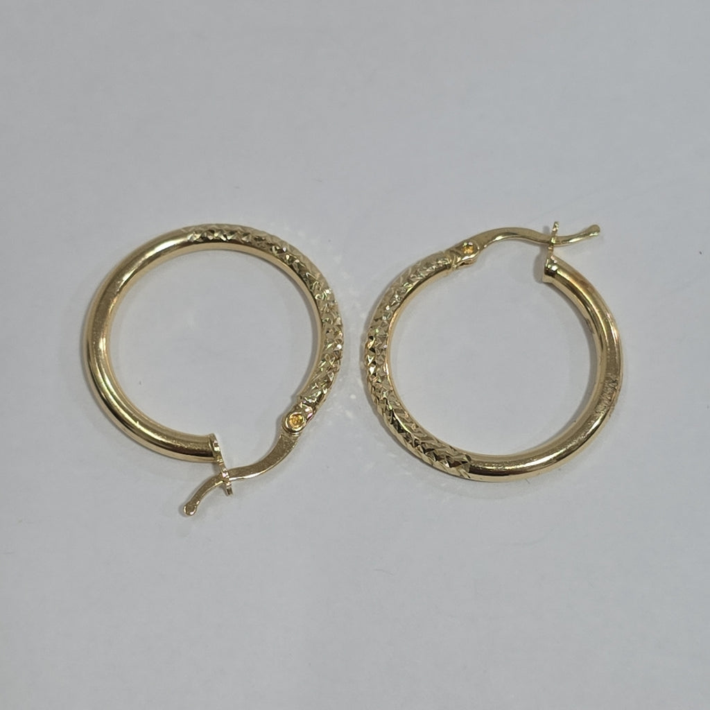 ARRACADAS PAR ORO 14 K 2,30 GRMS (SEMINUEVO)