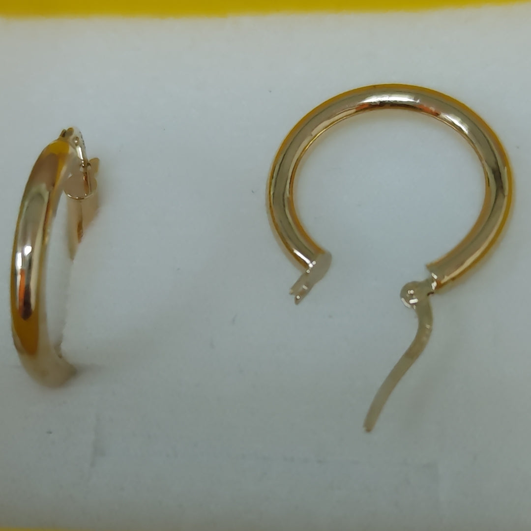 ARRACADAS ORO 14K 1.5 (NUEVO)