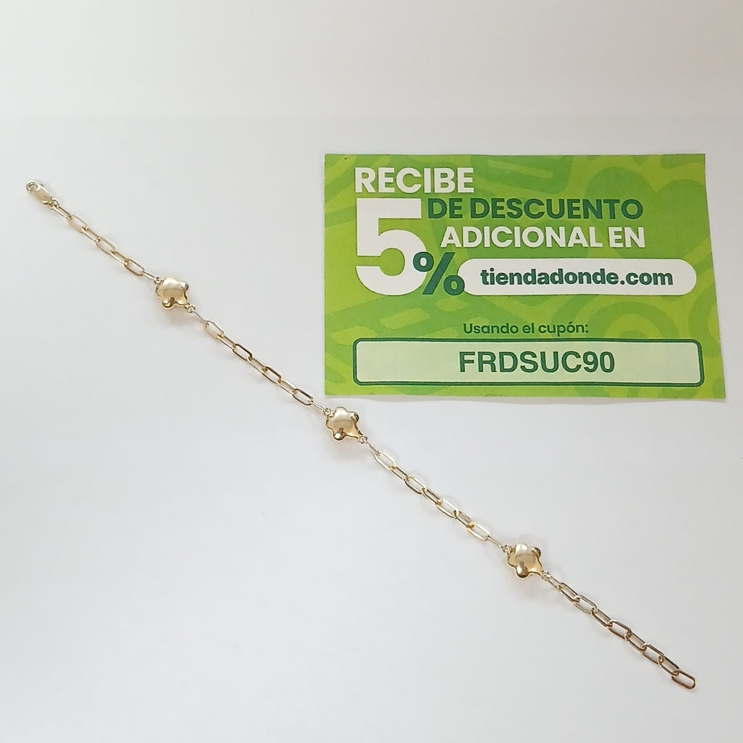 PULSERAS DAMA ORO 10K 2.3 (NUEVO)