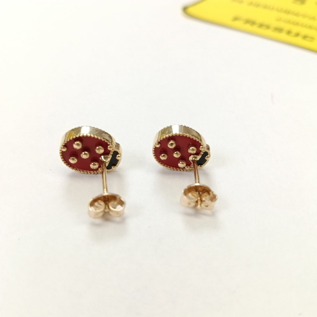 BROQUELES ORO 14K 2.6 (NUEVO)