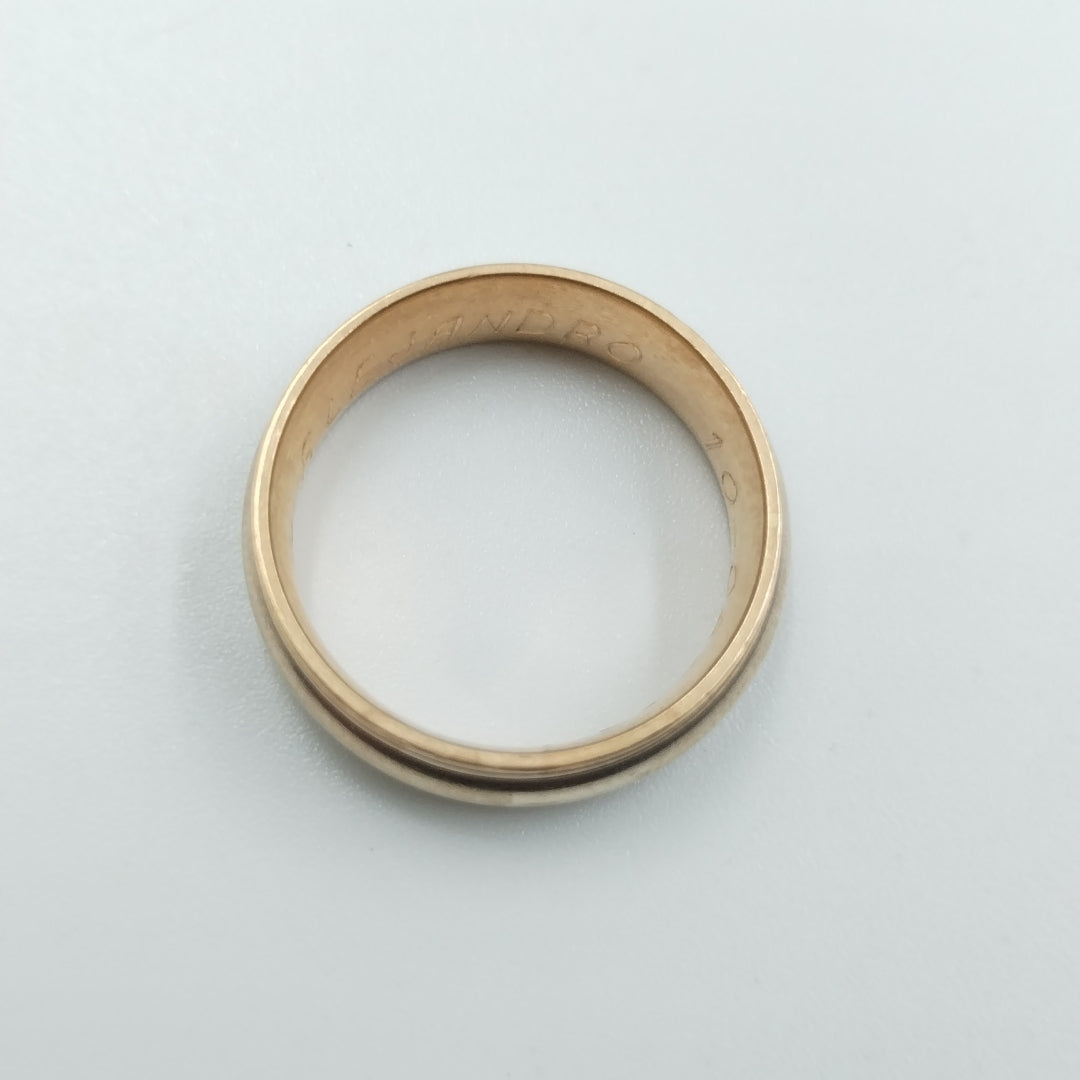 ARGOLLA ORO 14 K 5.7 GRMS (SEMINUEVO)
