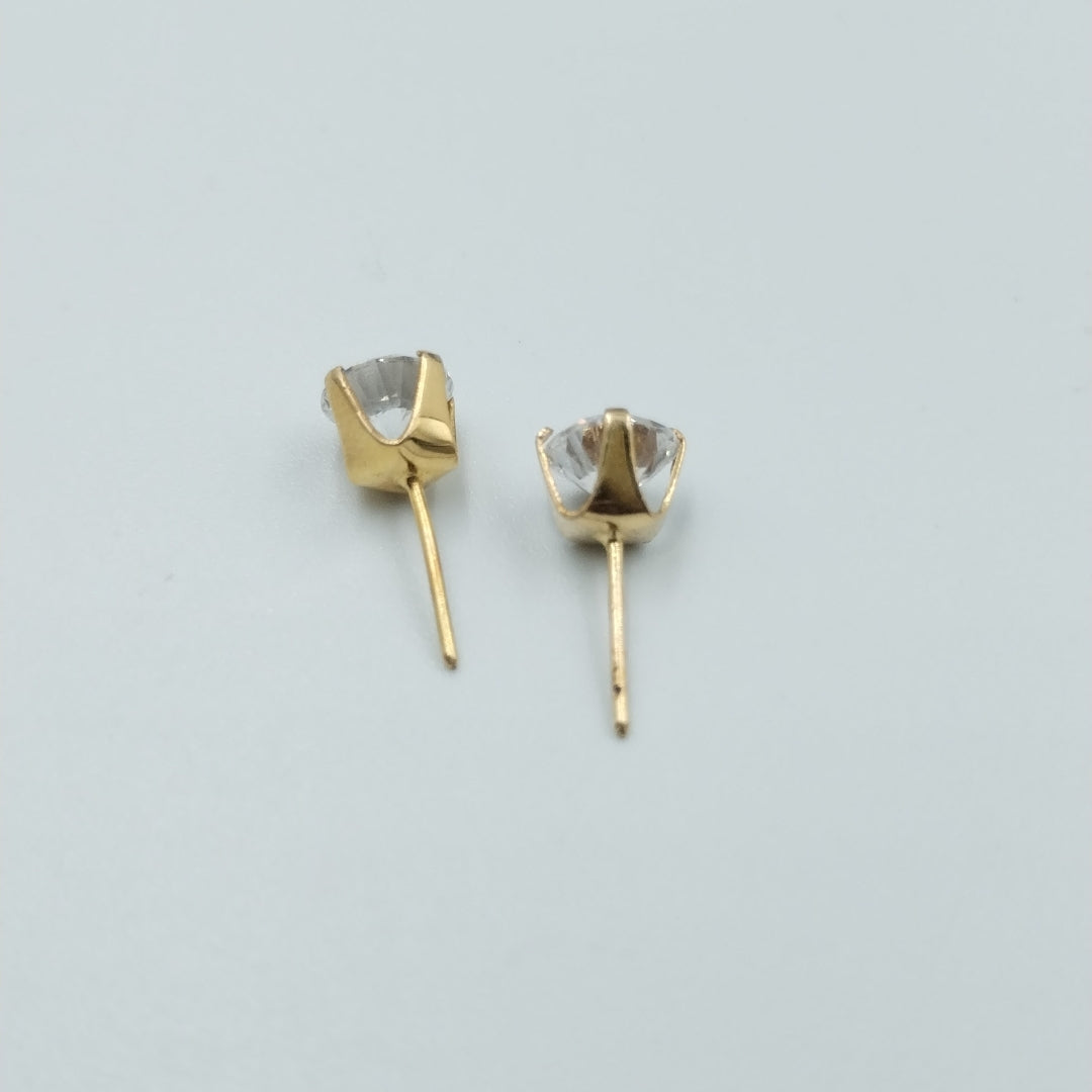 BROQUELES PAR ORO 14 K 0.6 GRMS (SEMINUEVO)