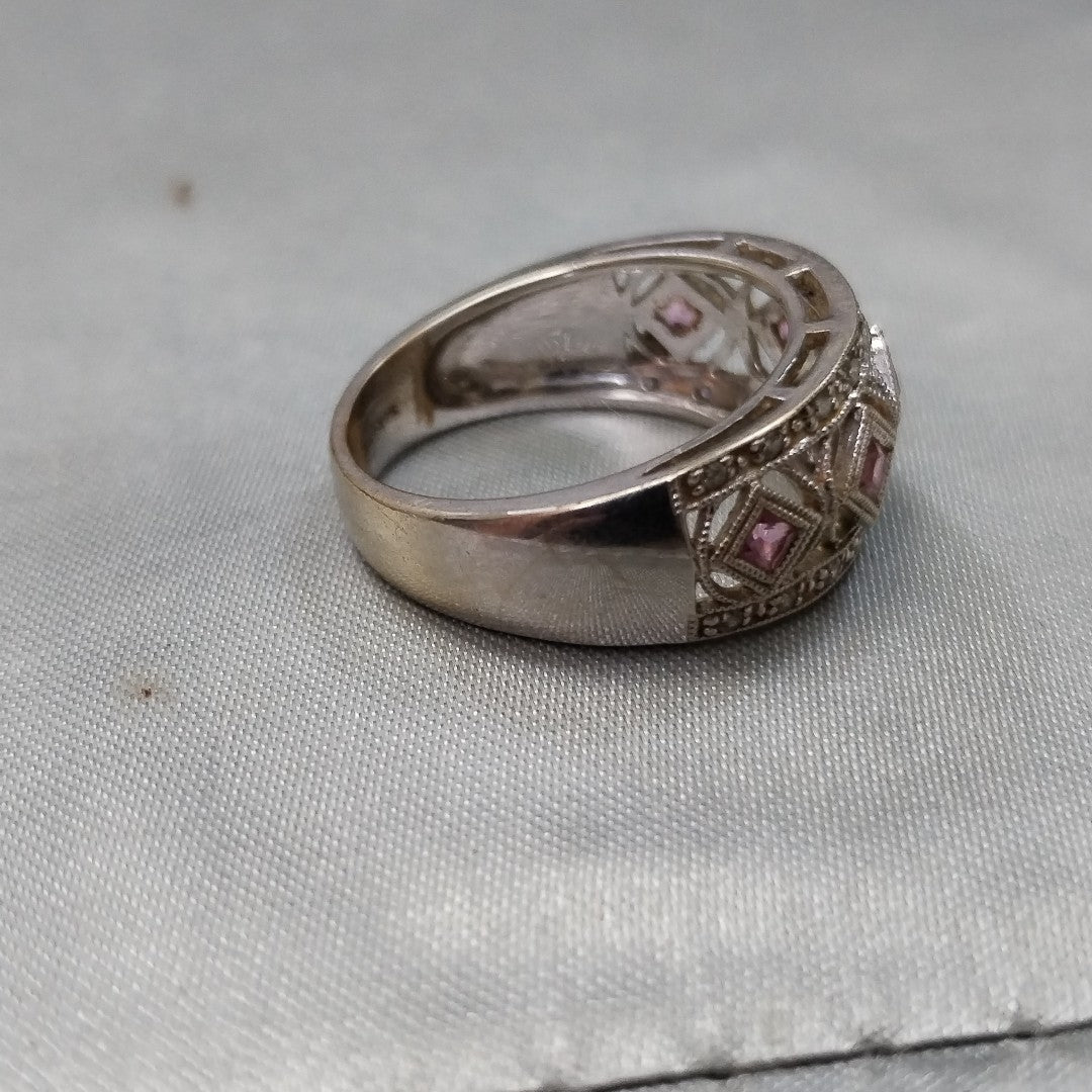 ANILLITO ORO, ORO BLANCO 14 K 5 GRMS (SEMINUEVO)