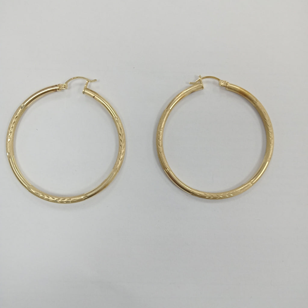 ARRACADAS PAR ORO 14 K 5.2 GRMS (SEMINUEVO)