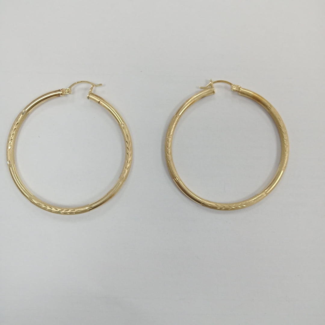 ARRACADAS PAR ORO 14 K 5.2 GRMS (SEMINUEVO)