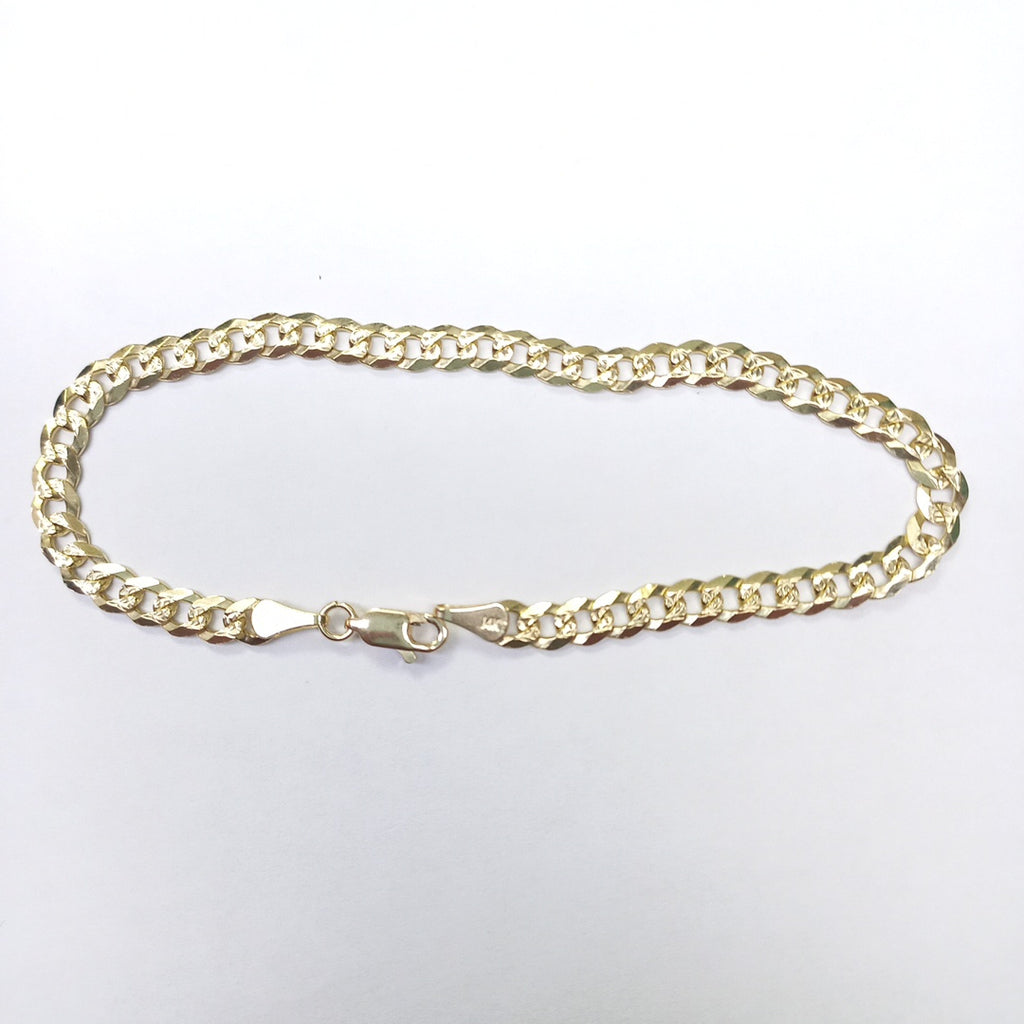 PULSERA BARBADA 14K 21 CM 7.5 GR (NUEVO)