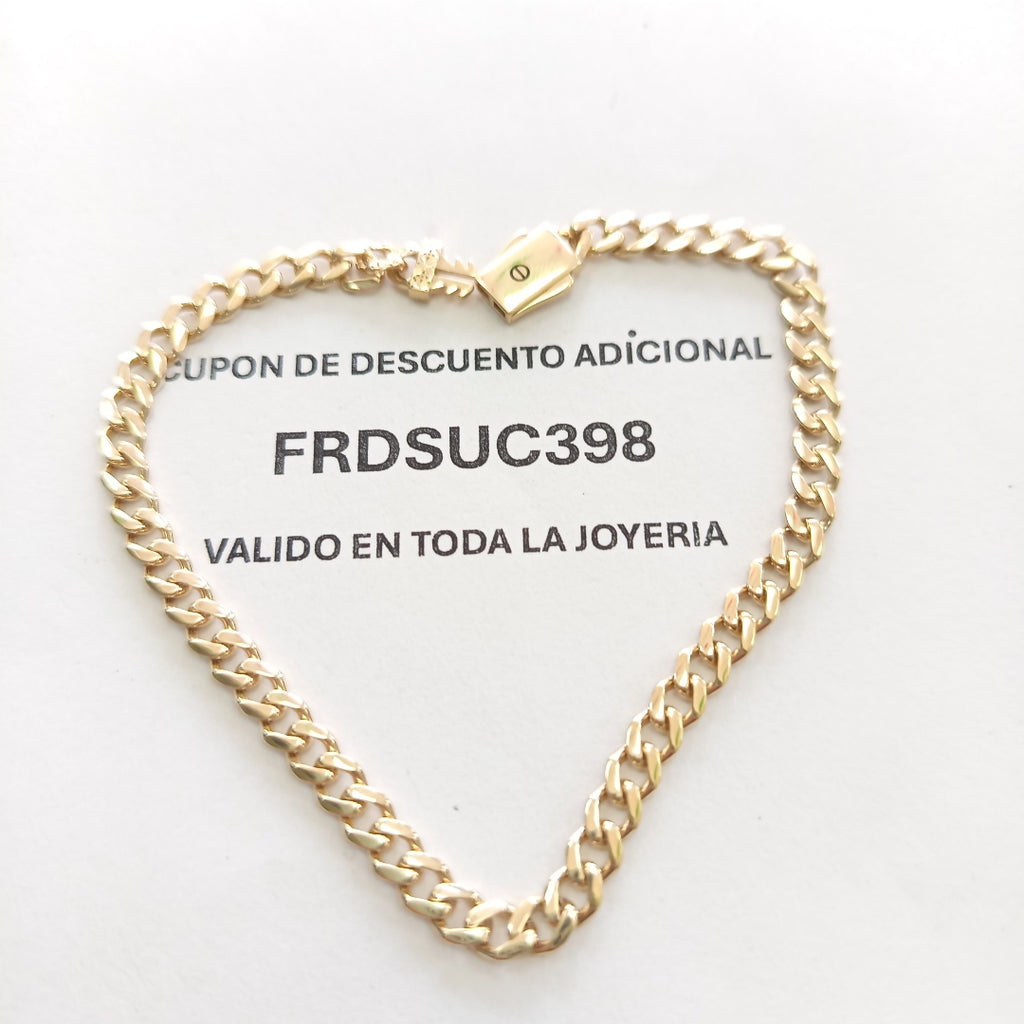 PULSERAS CABALLERO ORO 14K 4.9 (NUEVO)