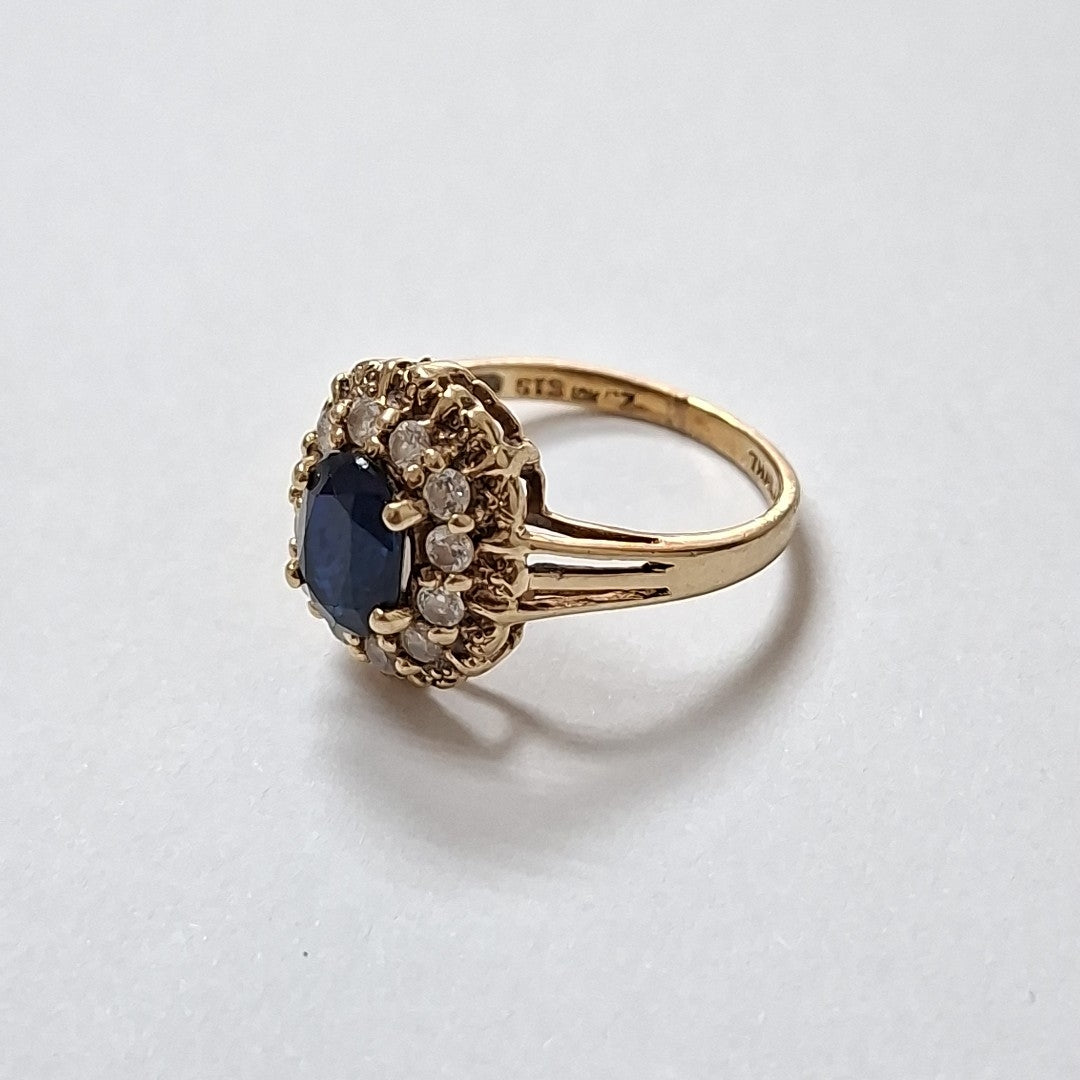 ANILLO ORO 10 K 3.1 GRMS (SEMINUEVO)