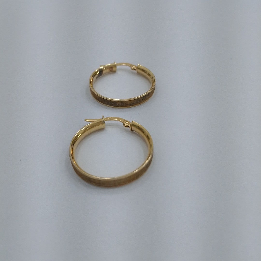 ARRACADAS PAR ORO 14 K 2,50 GRMS (SEMINUEVO)