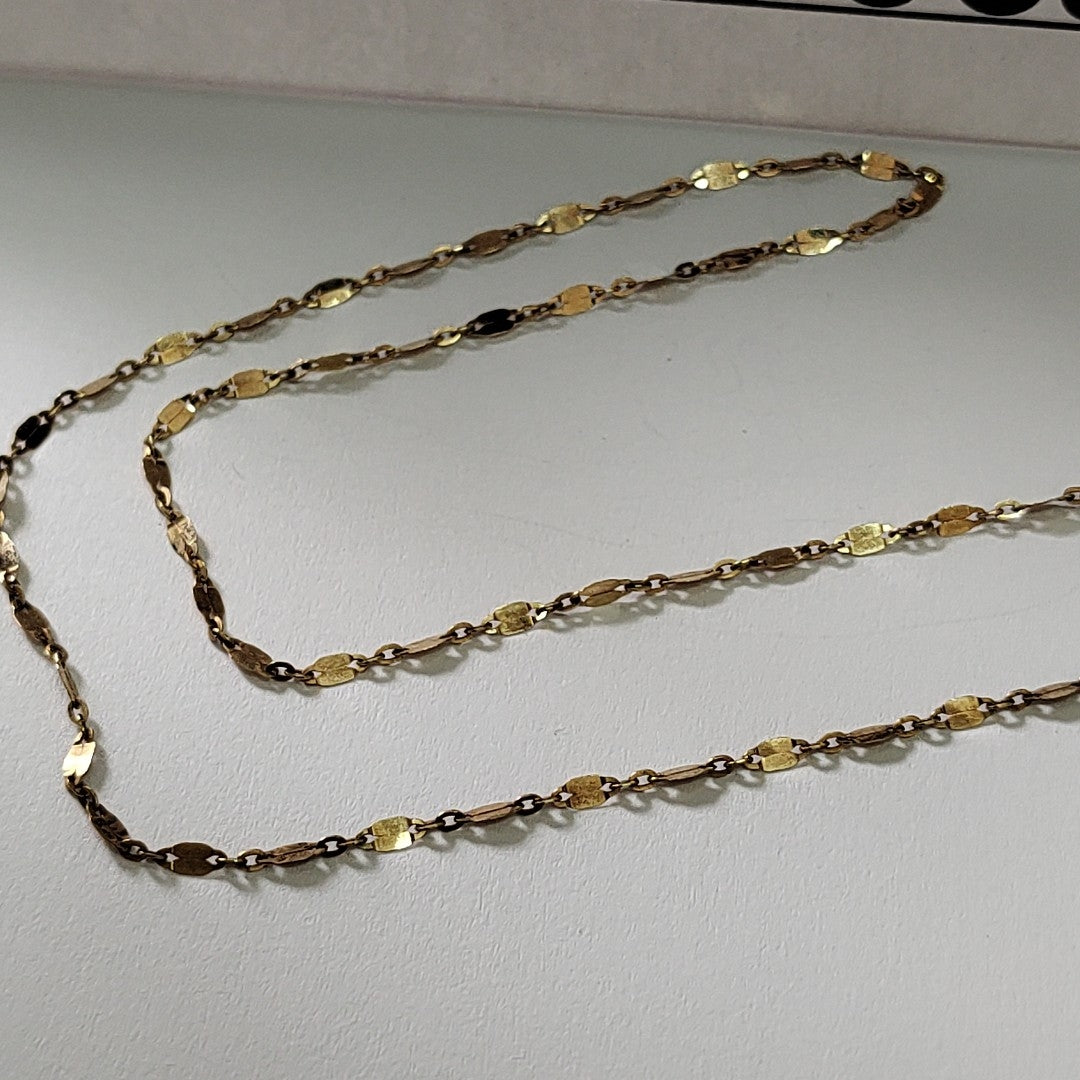 CADENA ORO 10 K 1.5 GRMS (SEMINUEVO)