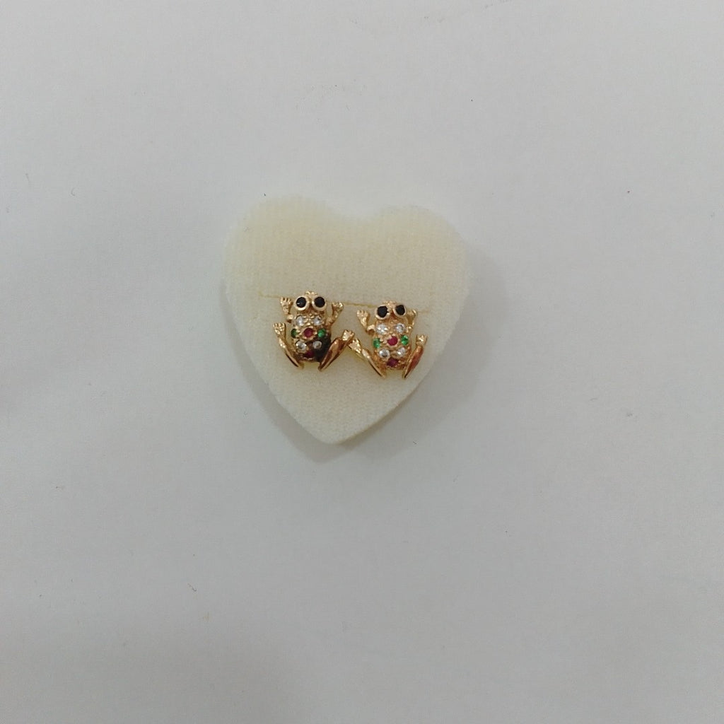 BROQUELES PAR ORO 14 K 3,10 GRMS (SEMINUEVO)