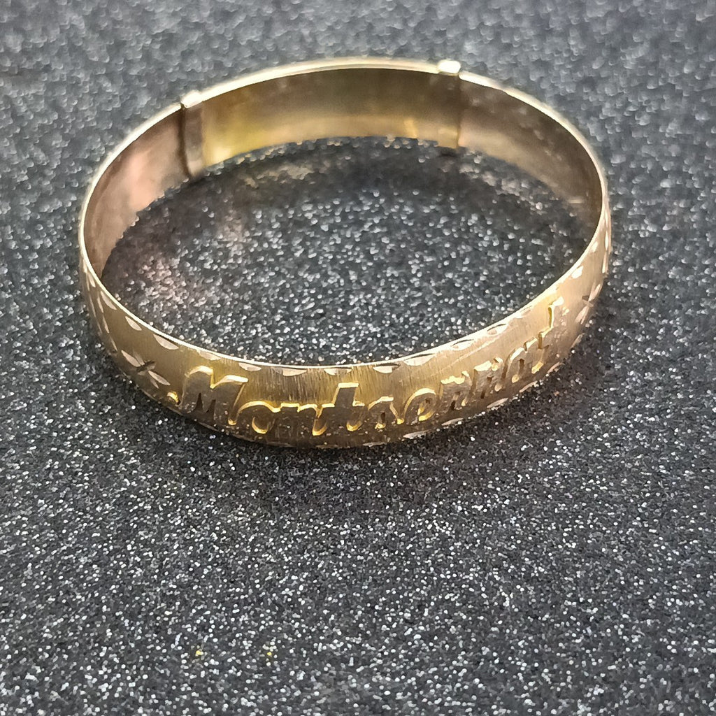 PULSERA RIGIDA ORO 8 K 9.7 GRMS (SEMINUEVO)