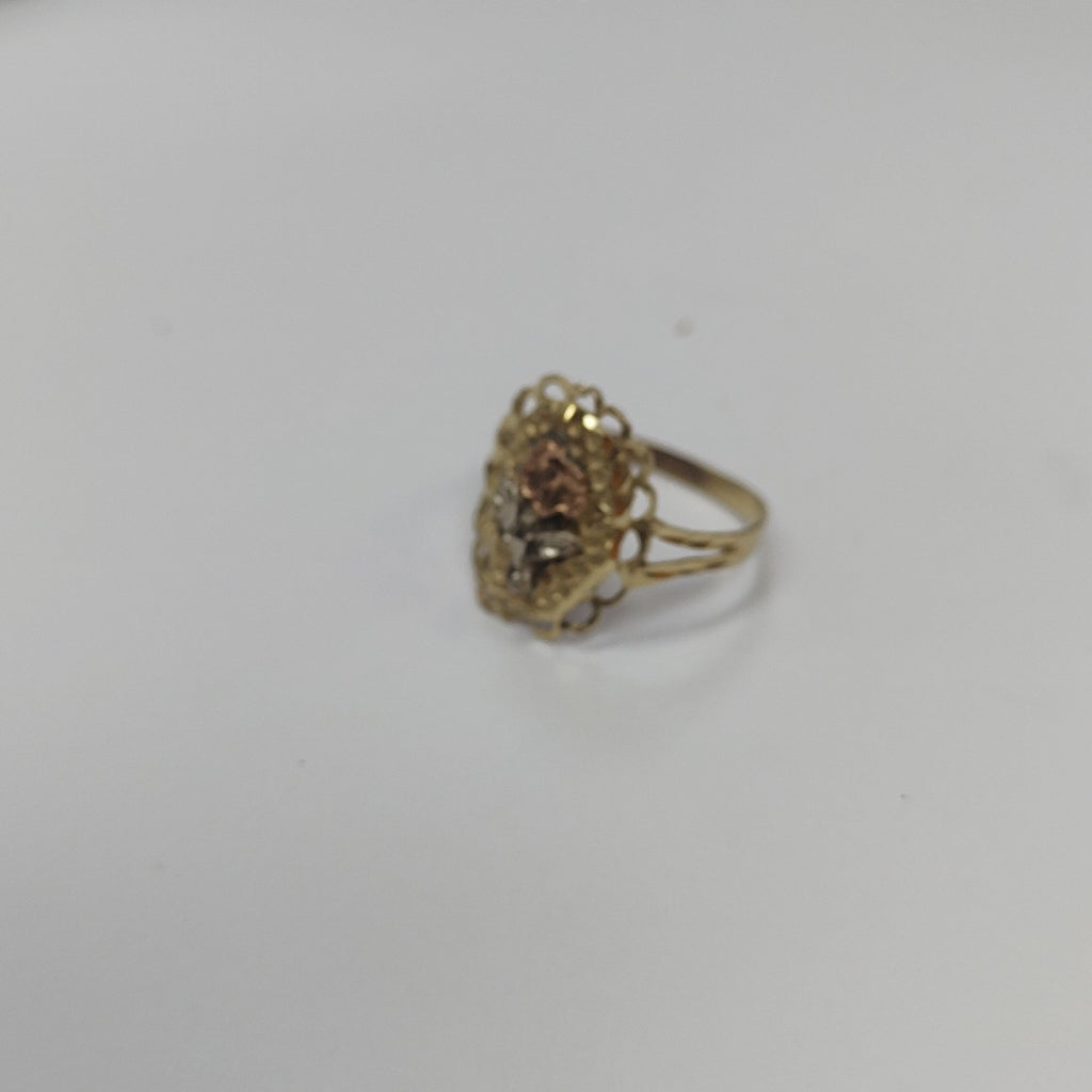 ANILLITO ORO,ORO COMBINADO 10 K 1,70 GRMS (SEMINUEVO)