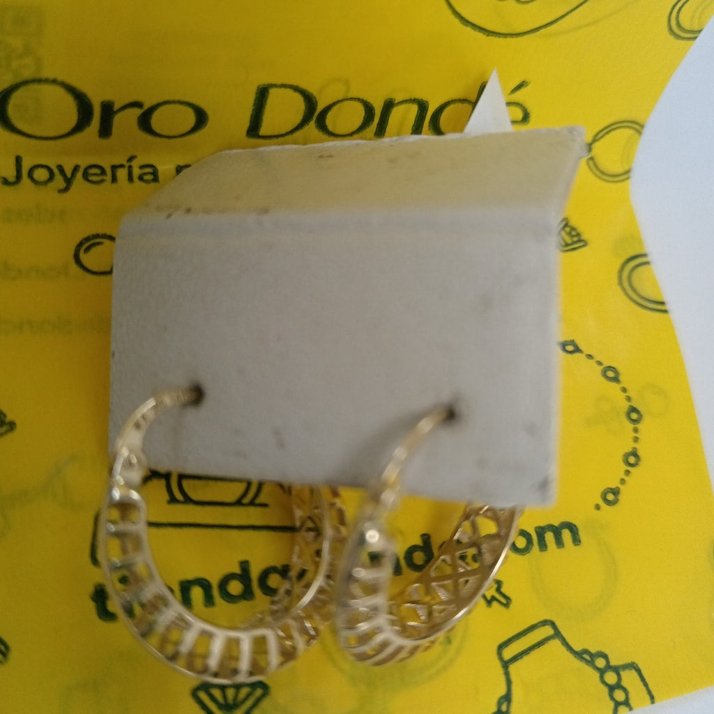 ARRACADAS ORO 14K 2.2 (NUEVO)