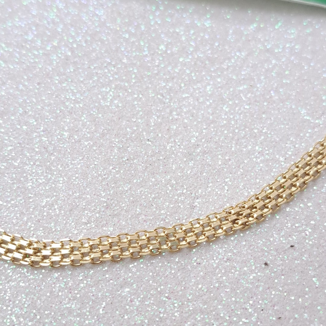 CADENA ESPECIAL 14K 50 CM 11.6 GR (NUEVO)