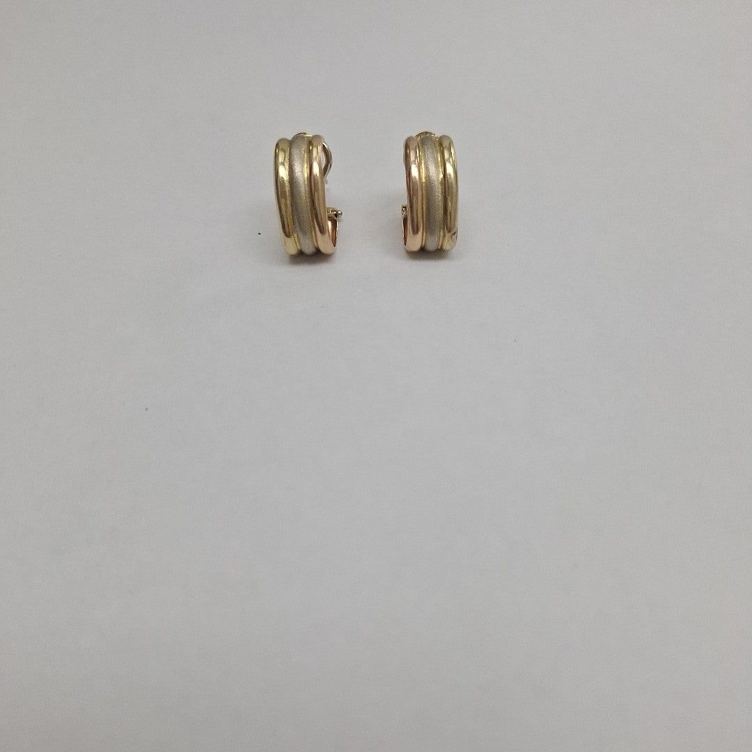 ARETES PAR ORO 14 K 4,10 GRMS (SEMINUEVO)