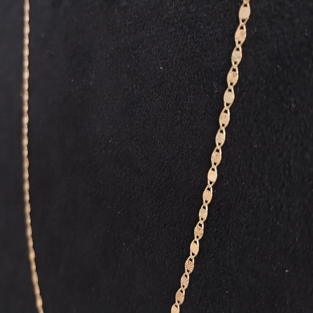 CADENA ORO 14 K 2.9 GRMS (SEMINUEVO)