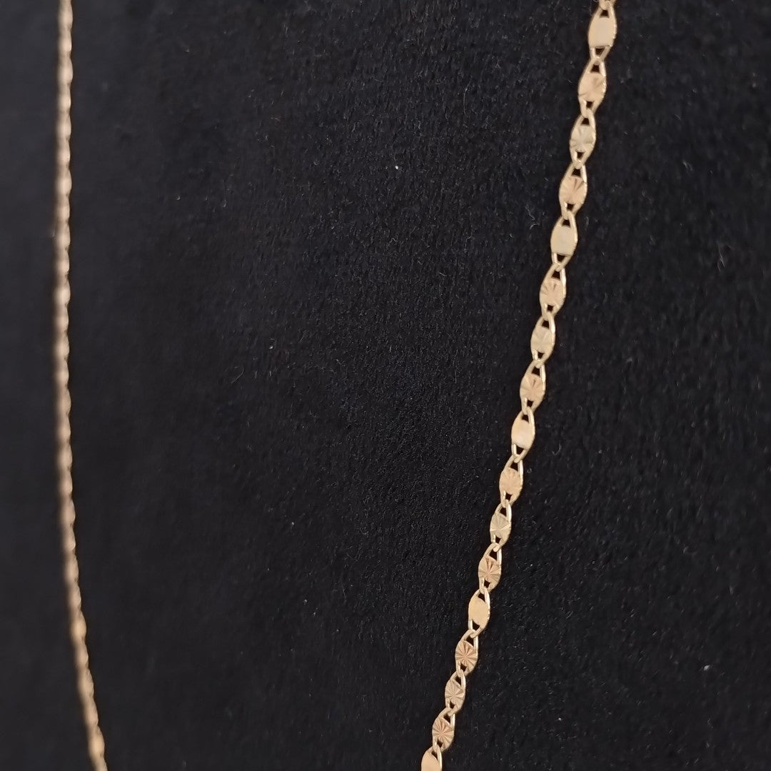 CADENA ORO 14 K 2.9 GRMS (SEMINUEVO)