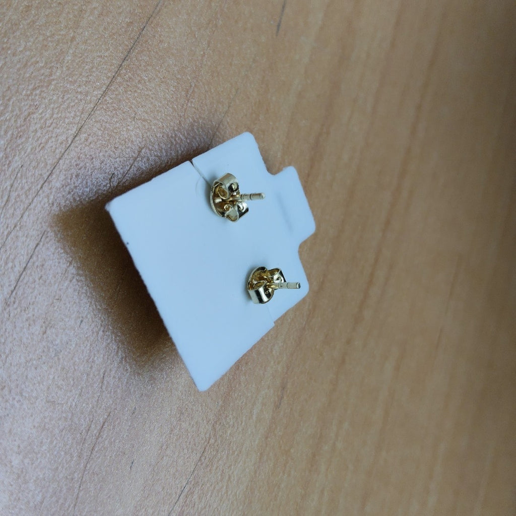 BROQUELES ORO 14K 2.6 (NUEVO)