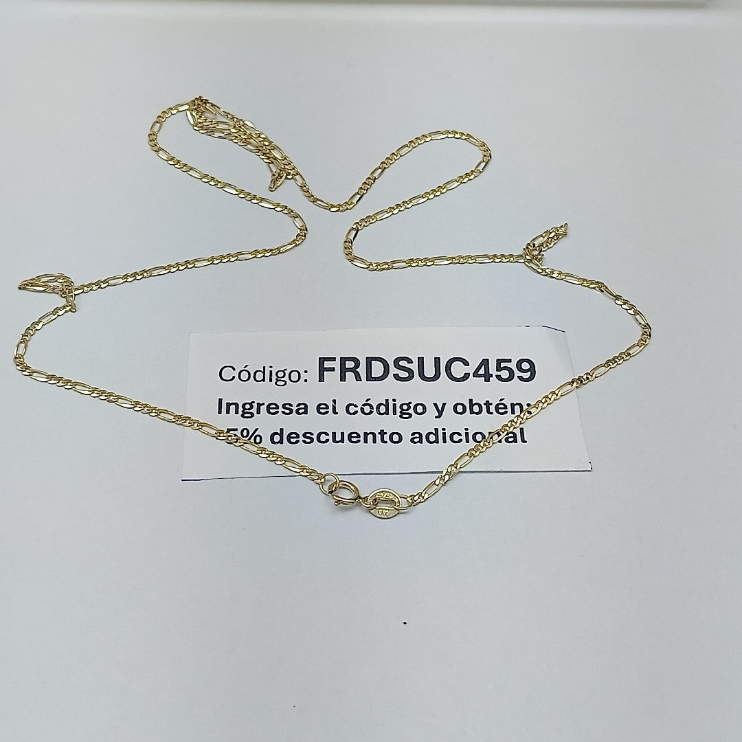 CADENAS CARTIER 3 1 AMARILLA ORO 14K 2 (NUEVO)