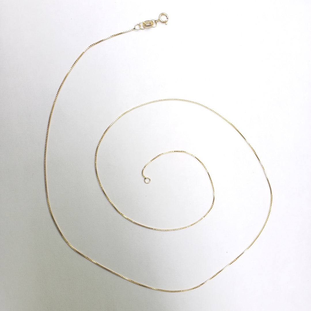 CADENA VENECIANO 14K 55 CM 1.8 GR (NUEVO)