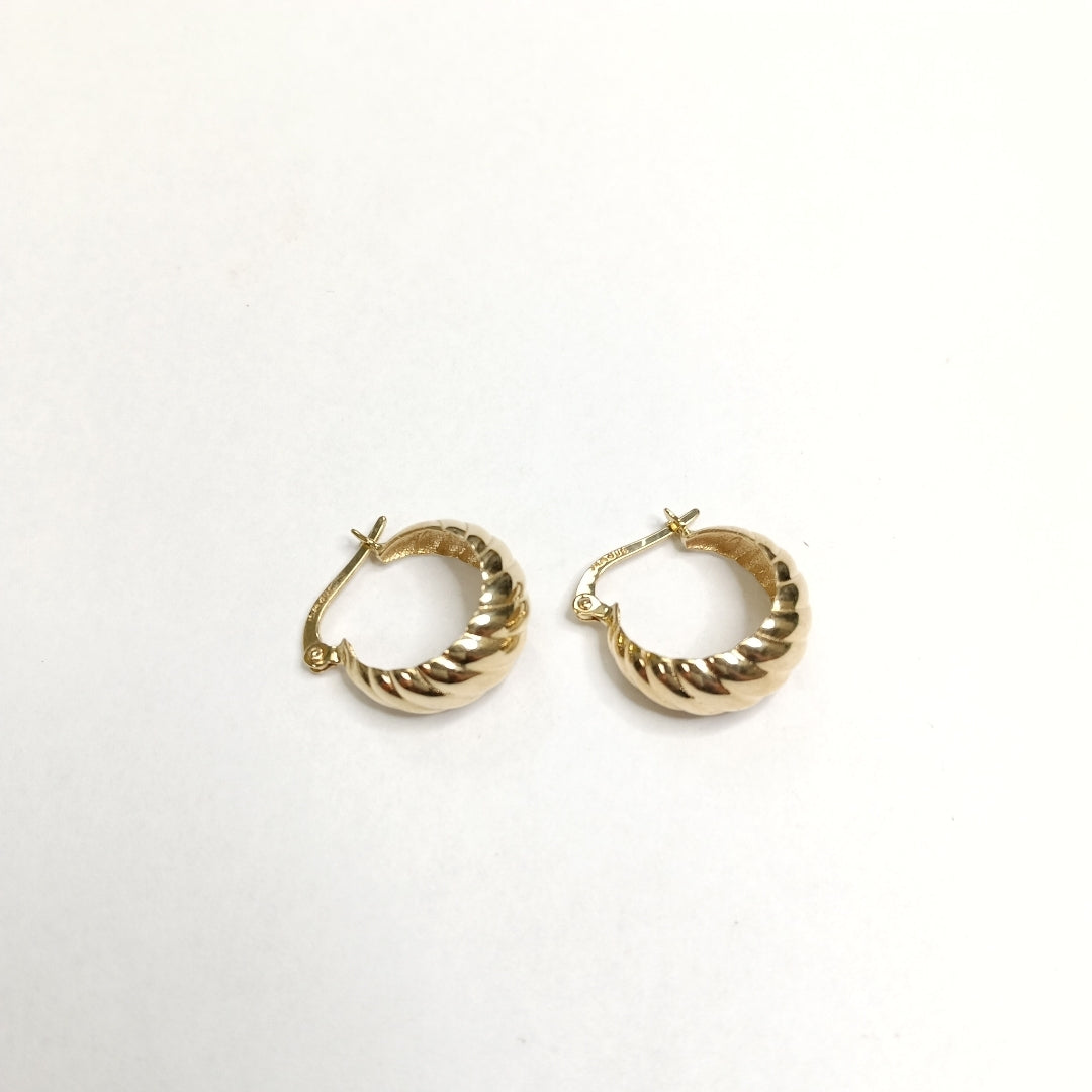 ARRACADAS ORO 14K 2.5 (NUEVO)