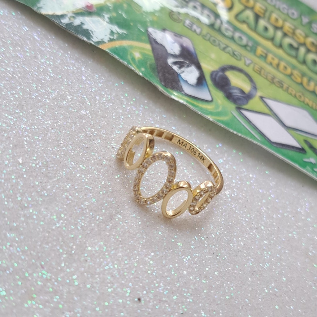 ANILLOS DAMA ORO 14K 1.9 (NUEVO)