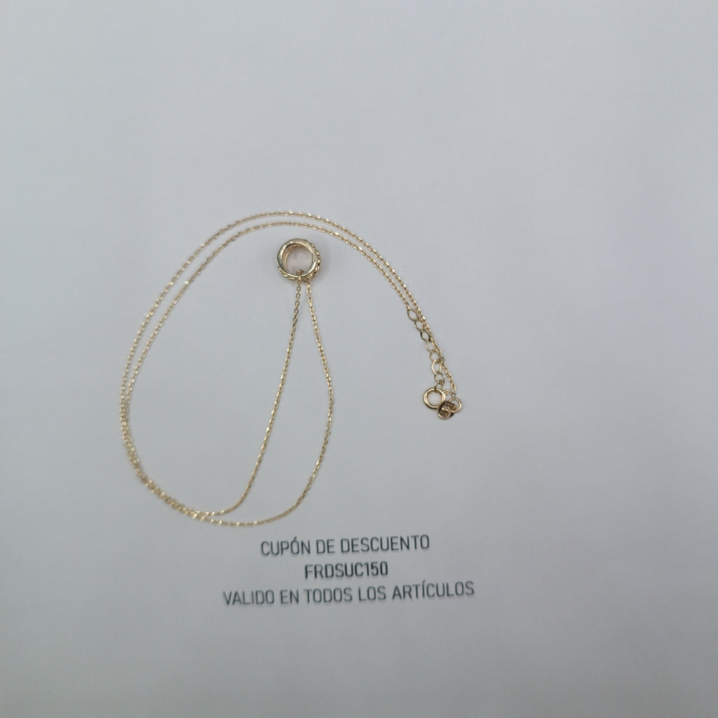GARGANTILLAS ORO 14K 2.8 (NUEVO)