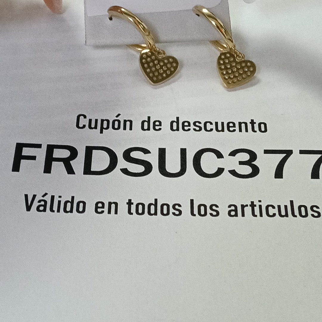 HUGGIES ORO 14K 2.3 (NUEVO)