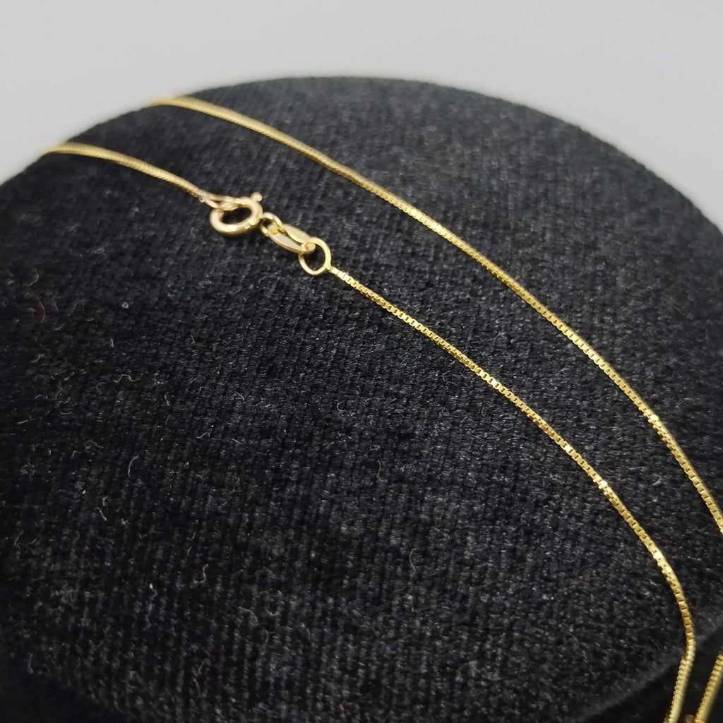 GARGANTILLA ORO COMBINADO 14 K 1.4 GRMS (SEMINUEVO)